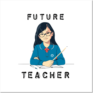 Future teacher Posters and Art